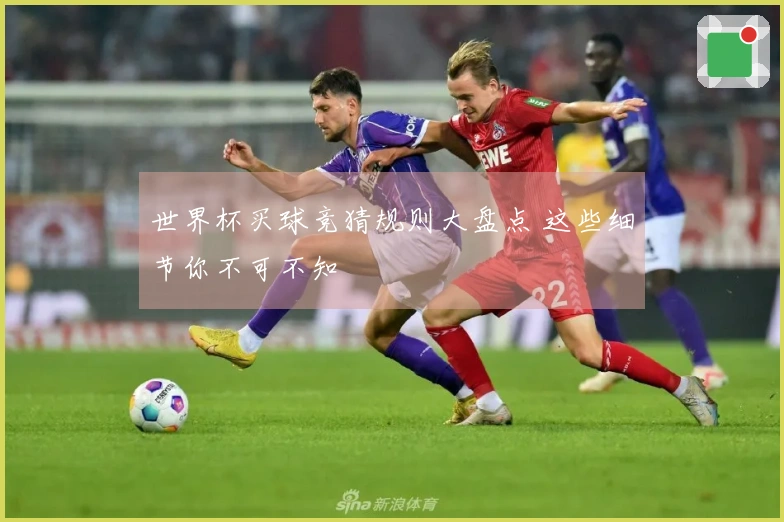 世界杯买球竞猜规则大盘点 这些细节你不可不知