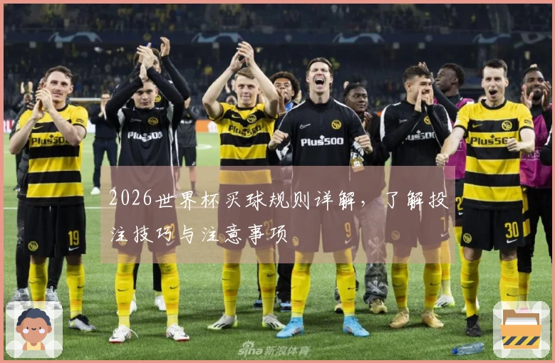 2026世界杯买球规则详解，了解投注技巧与注意事项